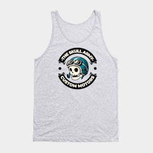 SKULL ARMY Tank Top